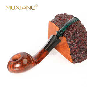 Muxiang Handmade Briar Pipe Free Type 3mm Filter Men's Smoking Accessory - Product Image 3