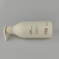 Distributeur de lotion en mousse PET de luxe 500 ml Bouteilles de savon liquide cosmétique en plastique Bouchon à vis Utilisation Shampooing Parfum Crème