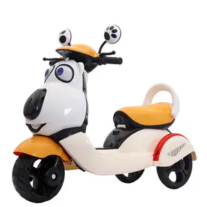 सवारी पर खिलौना शैली बच्चों रिचार्जेबल मिनी बिजली की मोटर साइकिल के साथ संगीत और प्रकाश