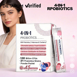 Polvo Probiótico de Arándano Rojo OEM a Granel, 21 Cepas Probióticas, Probióticos Vaginales y Urinarios 4 en 1 para la Salud Femenina, Equilibrio del pH - Product Image 1