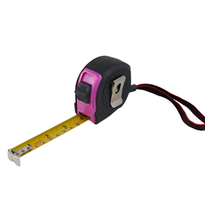 Ruban à mesurer Pantone personnalisé couleur 3M à 8M en acier boîtier en ABS avec revêtement TPR mesures de distance métriques et impériales en plastique - Product Image 4