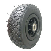 Roue pivotante en PU de 6 pouces, mousse de polyuréthane pleine, non gonflable, non pneumatique, couleur et logo personnalisés pour chariot, vente en gros
