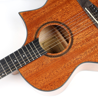 Gitar Akustik Deviser L-625 Body Mahoni Berkualitas Tinggi OEM Custom 40 Inch untuk Grosir
