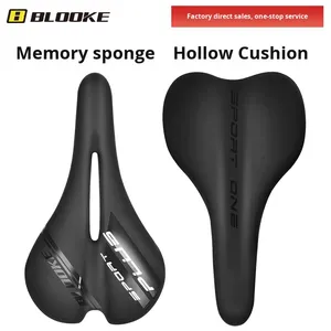 BLOOKE épaissi <span class=keywords><strong>PVC</strong></span> <span class=keywords><strong>selle</strong></span> coussin de siège mousse à mémoire doux montagne vélo de route Gel coque matériel rebond lent vélos de route - Product Image 2