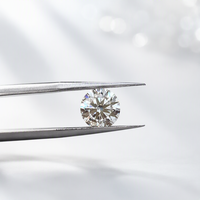 Diamants ronds brillants de laboratoire de haute qualité, 0,3 ct, 0,5 ct, 1 ct, en vrac, VS1, blancs, certifiés IGI, vente en gros