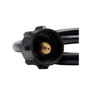 Tuyau adaptateur pour réservoir de propane, 6 pieds, 1 lb à 20 lb, pièce de rechange, tuyau en caoutchouc noir pour connexion au propane - Product Image 4