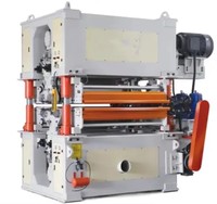 Mesin Pengamplas Drum Sabuk Lebar Otomatis YUEQUN dengan Kontrol PLC Akurasi Tinggi, Bearing & Gear 76kW, Garansi 2 Tahun