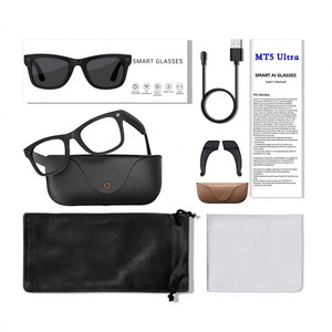 Gafas Inteligentes MT5 Ultra con Fotografía 1200P, Traducción IA <span class=keywords><strong>en</strong></span> <span class=keywords><strong>Tiempo</strong></span> <span class=keywords><strong>Real</strong></span> para Música, Llamadas, Fotos, Grabación de Video y Botón Táctil - Product Image 4