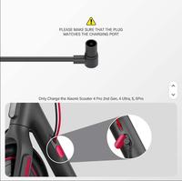 Chargeur 53,6 V 2 A pour trottinette électrique NAVEE ST3 ST3 Pro GT3 GT3 Pro GT3 MAX – Remplacement du chargeur de batterie 48 V