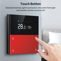 Interrupteur intelligent Zigbee Anjielo 4 voies IP65 pour application compatible Alexa Google Home Contrôle vocal