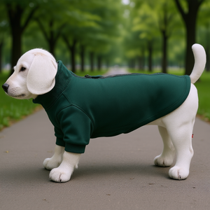 Sudadera Estilo Urbano Para Perros Verde Oscuro Talla S 36 Cm - Product Image 3