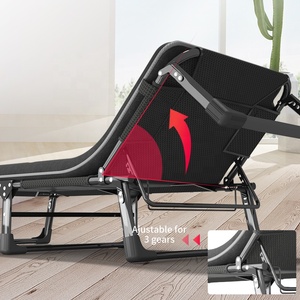 <span class=keywords><strong>Cama</strong></span> <span class=keywords><strong>Plegable</strong></span> Portátil para Exteriores, Ajustable, para <span class=keywords><strong>Playa</strong></span>, con Colchón - Product Image 6