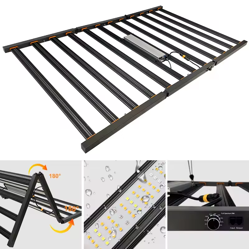 Новый 4*8 Samsung LM301H EVO 1200 Вт 12 бар светодиодный светильник полного спектра для выращивания растений для сада и теплицы в помещении
