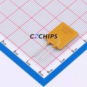 RKEF250 Resettable Fuse Through hole Component (THT) Fuse 2.5A 5A 2.8W 40mOhm - Product Image 1