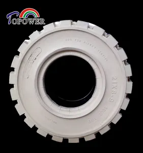 Khí nén bánh xe rim không đánh dấu rắn lốp 21x8-9 xe nâng lốp cao su