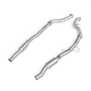 Vente en gros de convertisseurs catalytiques de haute qualité pour <span class=keywords><strong>Audi</strong></span> RS7 <span class=keywords><strong>RS6</strong></span> C6 5.0T 2003-2011, pièces de tuning racing pour l'amélioration de la puissance et du pot d'échappement - Product Image 1
