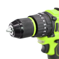 Fabricant de perceuses sans fil de haute qualité personnalisées, perceuse à percussion sans fil 21V avec batterie Li-ion, directement de l'usine