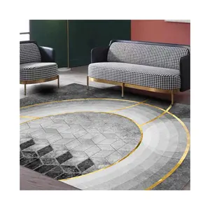 Washable Sofa Tea Table Floor Mat Geometric Pattern Household Modern Nordic geometric area rugs living room carpet mat