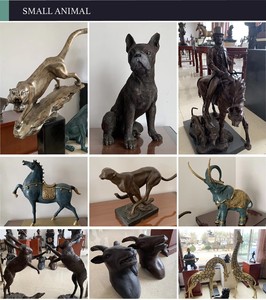 Estatua de Rinoceronte de Bronce a Tamaño Real Personalizada, Escultura de Animal Salvaje de Metal Fundido para Decoración de Zoológicos, Parques y Villas - Product Image 5