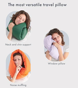 360 Adjustable Portable Wearable Travel <strong>Neck</strong> Pillow Multi-Functional Sleep <strong>Cushion</strong> for Airplane Car Desk &amp; Napping - Product Image 6