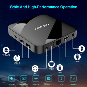 TV98 W2 <span class=keywords><strong>Smart</strong></span> Tv Box Amlogic S905w2 Chipset Android 14 OS Digital pequeña pantalla Set Top Box - Product Image 4
