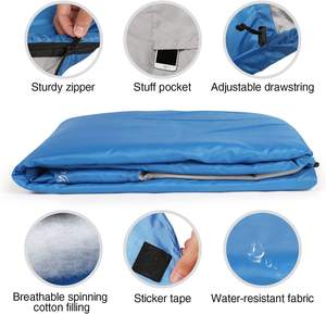 Le <span class=keywords><strong>sac</strong></span> <span class=keywords><strong>de</strong></span> <span class=keywords><strong>couchage</strong></span> ultra-léger WOQI est <span class=keywords><strong>compact</strong></span> à l'intérieur et à l'extérieur, adapté au camping en plein air et à la randonnée par temps <span class=keywords><strong>chaud</strong></span> - Product Image 6