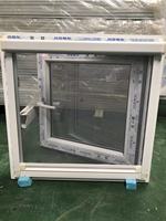 Fenêtre à battant en PVC double vitrage à rupture de pont thermique, résistante aux ouragans, la plus vendue