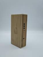 Set Hadiah Ramah Lingkungan: Botol Air Cola Bambu Stainless Steel Custom 500ml & Power Bank Bambu 10000mah & Jam Bambu