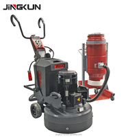 Nouvelle ponceuse à béton manuelle JINGKUN X75 15 kW multi-tension 750 mm 430 kg Moteur à engrenages robuste Haute efficacité Garantie 1 an