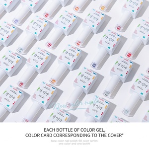 JTING Professionnel OEM/ODM, conception personnalisée, marque privée, ensemble de vernis à ongles en gel UV 60 couleurs 15ml avec boîte pour fournitures de salon de manucure - Product Image 5