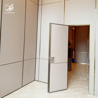 Nouvel hôtel Restaurant cloison de séparation insonorisée mur pliable Flexible décoratif pour salle à manger pour bureau panneau de Style bois