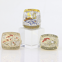 Juego de 3 Anillos de Campeonato de los Denver Broncos de 1997, 1998 y 2015 para Hombre, Regalo, Joyería, Accesorios