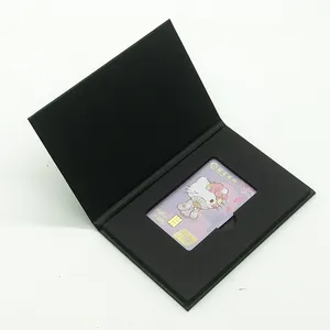 Custom Greeting NFC Business Card Boxes Vip Credit Card Packaging Gift Box for NFC Credit card