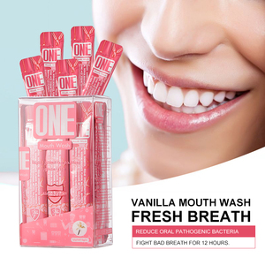 ONE Bâtonnets de bain de bouche jetables portables, saveurs vanille menthe, sans alcool, <span class=keywords><strong>anti</strong></span>-<span class=keywords><strong>mauvaise</strong></span> <span class=keywords><strong>haleine</strong></span>, 12ml*20 en boîte PVC - Product Image 6