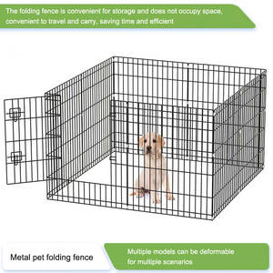 Corralito de Alambre de Hierro Ajustable de 8 Paneles para Cachorros y Perros Pequeños, Seguro para Interiores - Product Image 5