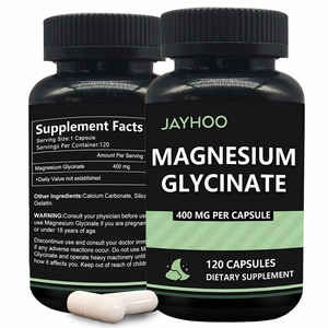 Cápsulas de Suplemento Dietético de Glicinato de Magnesio Quelado para Adultos OEM, 400 mg, para Mejorar la Densidad Ósea y Apoyar la Memoria - Product Image 2
