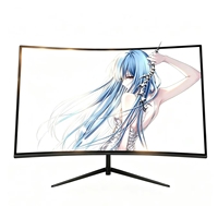Fabrieksgecustomizeerde 75Hz 100Hz 144Hz ultrawide gebogen IPS 27 inch frameloze full perspective desktop computermonitor
