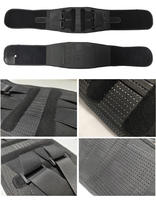 Ceinture de soutien lombaire respirante en maille fine pour l'été, double pression, pour hommes et femmes, soutien lombaire sportif
