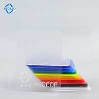 Numéros de maison élégants en feuille acrylique PMMA dépolie, sur mesure, couleur personnalisée, résistants aux UV, épaisseur 2 à 50 mm, pliage, découpe, moulage
