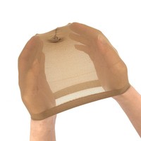 Bonnet de perruque HD effet seconde peau pour femme, bonnet en nylon à maille pour perruque Lace Front, idéal pour le quotidien et le cosplay, 2 pièces/sac