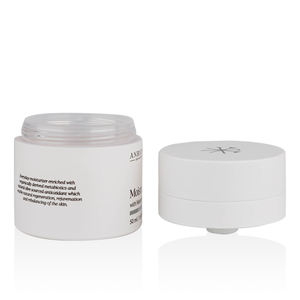 Envase de cosméticos de lujo PCR, 1oz, 15ml, 30ml, blanco mate, redondo, bomba sin aire personalizada, frasco de crema sin aire, 50ml, <span class=keywords><strong>2021</strong></span> - Product Image 3