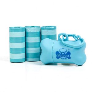 Strong Eco-Friendly Biodegradable <b>Compostable</b> Leakproof Dog Poop Bags Custom Printing Waste Poop Bag with Dispenser for Pet - Product Image 2