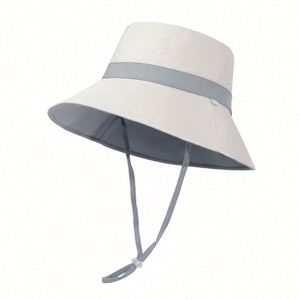 Sombreros de Verano para Mujer al por Mayor, Sombrero de Pescador Personalizado, Sombrero Tipo Bucket con Cordón - Product Image 2