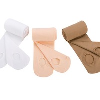 Collants de ballet noirs à étriers pour adultes, en nylon, pour l'entraînement et la scène, vente en gros d'usine professionnelle, pas cher