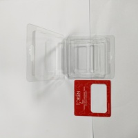 Boîtes d'emballage de clé USB avec logo personnalisé | Étuis à clapet transparents en PET pour le stockage et l'affichage de la clé USB | Antichoc, Vente en gros