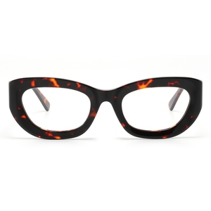 2025 Fashion Arrival Acetate Frames Cat Eye Optical Frames High Quality Female Eyeglasses Vintage Women's Glasses Frame - Product Image 2