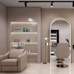 Muebles de Peluquería Personalizados, Juego Completo |   Estaciones de Estilismo, Estaciones de Trabajo, Vitrinas |   Solución Integral para Equipamiento de Salones de Belleza - Product Image 1