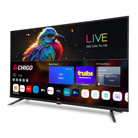 Televisor Inteligente Android 8K del Fabricante, Pantalla Curva sin Marco, Pantalla Completa Google, Ultra HD 4K, 40 43 44 50 55 75 85 100 Pulgadas LED