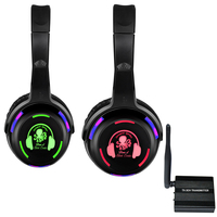 Casque audio silencieux RF988 pour discothèque silencieuse, DJ, yoga et sport, fourni par l'usine