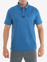 Chemises de golf pour hommes en tissu fonctionnel imprimé sur mesure, respirantes, lavables en machine, décontractées, sportives, à manches courtes pour l'été – Vente en gros